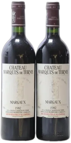 capture du vin Château Marquis de Terme Rouge
