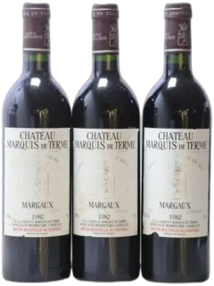 capture du vin Château Marquis de Terme Rouge