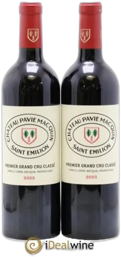 photo du vin Château Pavie Macquin