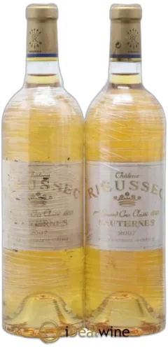 vue du vin Château Rieussec