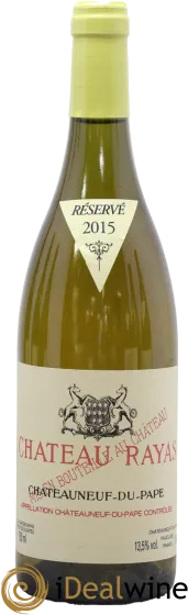 photo du vin Châteauneuf-du-Pape Château Rayas Emmanuel Reynaud