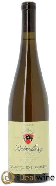 photos du vin Alsace Pinot Gris Rotenberg Zind-Humbrecht