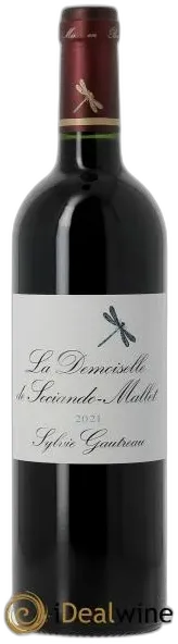 illustration du vin la Demoiselle de Sociando Mallet Rouge