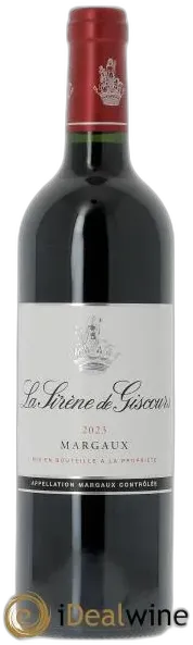 vue du vin la Sirène de Giscours - Second Vin du Château Giscours