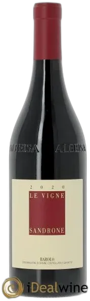 photo du vin Sandrone Luciano le Vigne