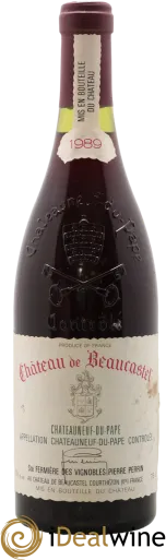 vue du vin Château de Beaucastel Famille Perrin