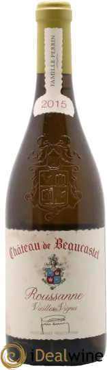photo du vin Châteauneuf-du-Pape Château de Beaucastel Vieilles Vignes Roussanne Famille Perrin