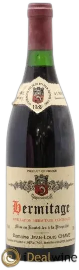 photos du vin Hermitage Jean-Louis Chave