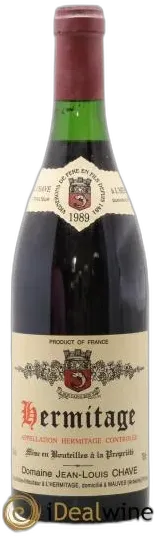 photos du vin Hermitage Jean-Louis Chave