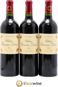vue du vin Château Branaire Ducru 2010