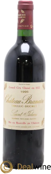 vue du vin Château Branaire Ducru 2010