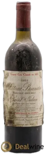 vue du vin Château Branaire Ducru 2010