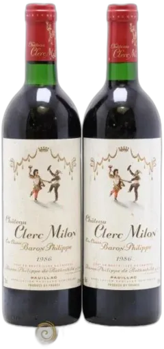 photo du vin Château Clerc Milon
