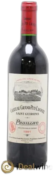 photo du vin Château Grand-Puy-Lacoste