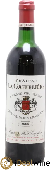 photo du vin Château la Gaffelière