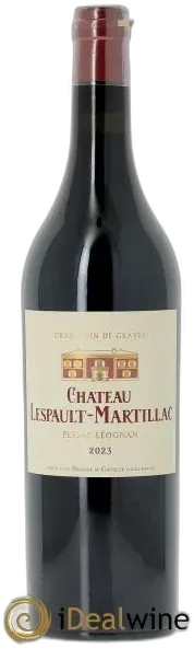 image du vin Chateau "Lespault Martillac" Pessac-Leognan Rouge Pessac-Léognan