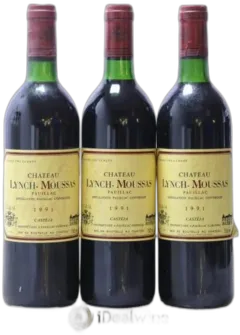 photo du vin Château Lynch-Moussas