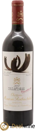 image du vin Château Mouton Rothschild