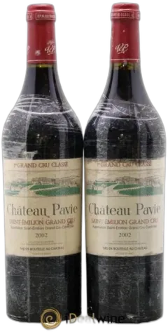 vue du vin Chateau Pavie