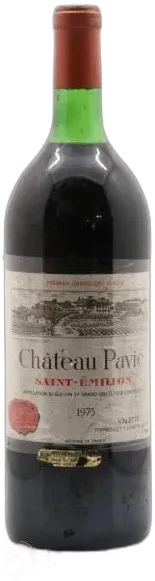 vue du vin Chateau Pavie