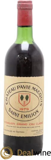 photo du vin Château Pavie Macquin