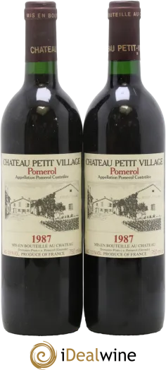 photo du vin Château Petit-Village