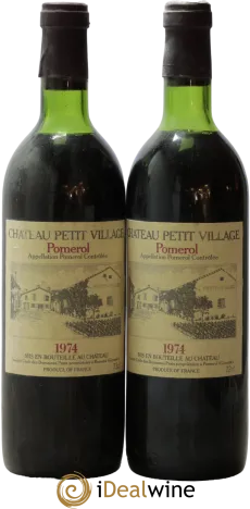 photo du vin Château Petit-Village