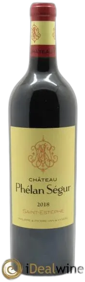 photo du vin Chateau Phelan Segur