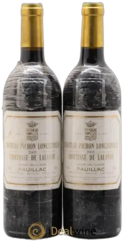 aperçu du vin Château Pichon Longueville Comtesse de Lalande