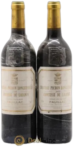 aperçu du vin Château Pichon Longueville Comtesse de Lalande