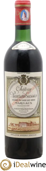 image du vin Rauzan Gassies