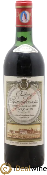 image du vin Rauzan Gassies