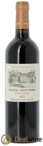 aperçu du vin Saint Pierre