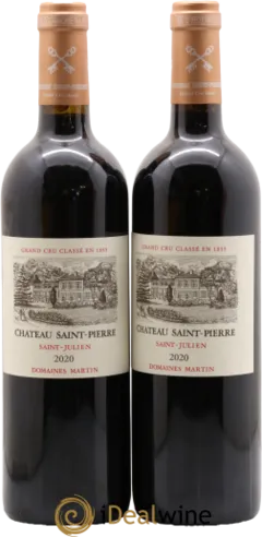 aperçu du vin Saint Pierre