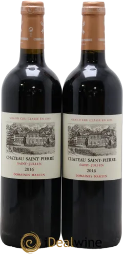 aperçu du vin Saint Pierre
