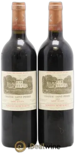 aperçu du vin Saint Pierre