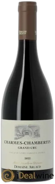 photo du vin Charmes-Chambertin Grand Cru Arlaud