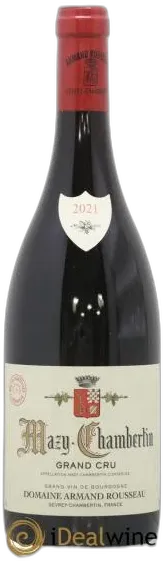 photo du vin Domaine Armand Rousseau Mazy Chambertin Grand Cru