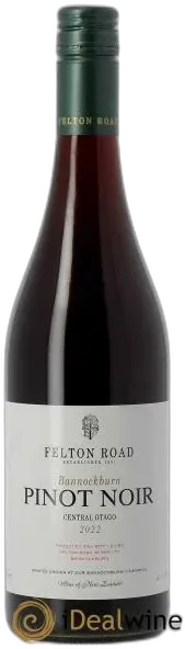 photos du vin Central Otago Felton Road Bannockburn Pinot Noir