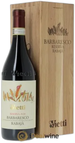 image du vin Vietti Barbaresco Riserva Rabaja