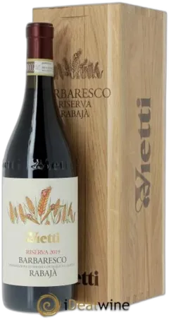 image du vin Vietti Barbaresco Riserva Rabaja