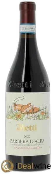 photo du vin Vigna Vecchia Scarrone