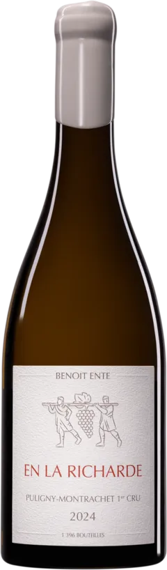 vue du vin Folatières en la Richarde