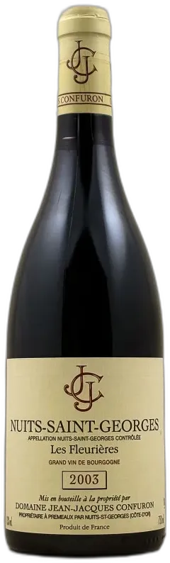photos du vin Nuits-Saint-Georges les Fleurières Jean-Jacques Confuron