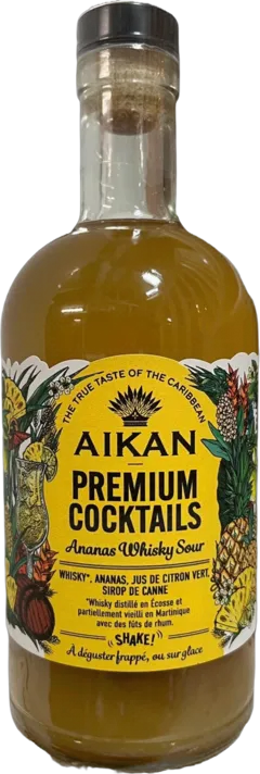 aperçu du vin Aikan Whisky Ananas Whisky Sour
