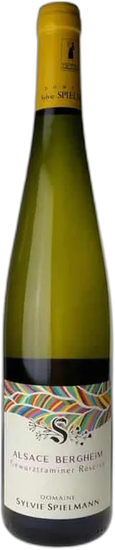 illustration du vin Riesling Sylvie Spielmann Alsace Riesling Blanc