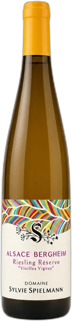 illustration du vin Riesling Sylvie Spielmann Alsace Riesling Blanc