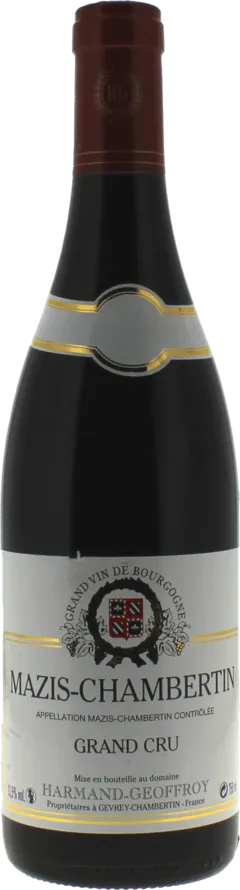 illustration du vin Harmand Geoffroy Mazis Chambertin Grand Cru