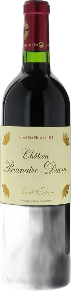 vue du vin Château Branaire Ducru 2010