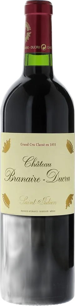 vue du vin Château Branaire Ducru 2010